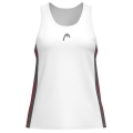 Head Tennis Tank Club 25 Tech Tank Top (Racer Back) 2025 white/red ladies
