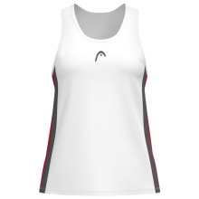 Head Tennis Tank Club 25 Tech Tank Top (Racer Back) 2025 white/red ladies