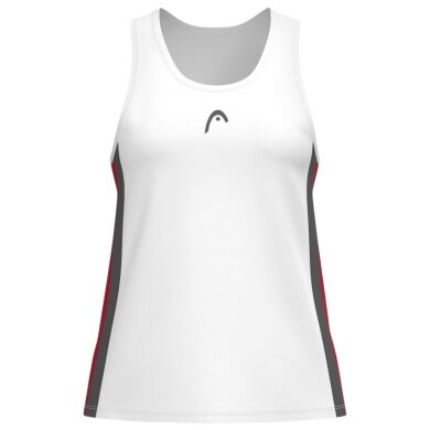 Head Tennis Tank Club 25 Tech Tank Top (Racer Back) 2025 white/red ladies