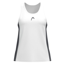Head Tennis Tank Top Club 25 (Racer Back) 2025 white/navy blue girls