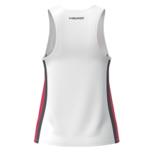 Head Tennis Tank Top Club 25 (Racer Back) 2025 white/red girls