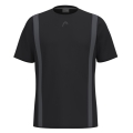 Head Tennis T-shirt Club 25 Tech (moisture-wicking) 2025 black men's