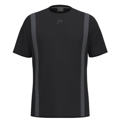 Head Tennis T-shirt Club 25 Tech (moisture-wicking) 2025 black men's