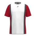 Head Tennis T-shirt Club 25 Tech (moisture-wicking) 2025 white/red men's
