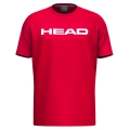 Head Tennis T-shirt Club Original (mixed fabric) red boys