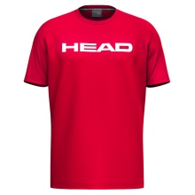 Head Tennis T-shirt Club Original (mixed fabric) red boys