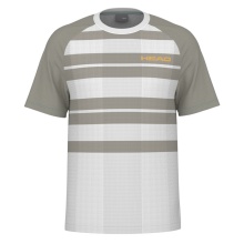 Head Tennis T-shirt Performance (moisture-wicking) 2025 white/beige men's
