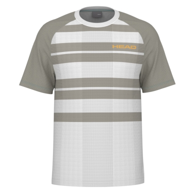 Head Tennis T-shirt Performance (moisture-wicking) 2025 white/beige men's