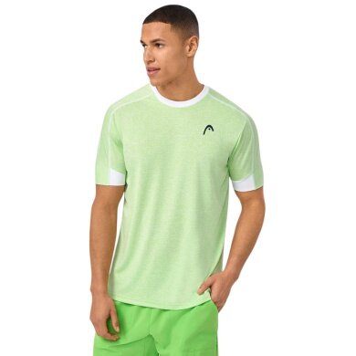 Head Tennis T-shirt Play Tech (Moisture Transfer Microfiber Technology) 2025 green men's