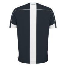 Head Tennis T-shirt Play Tech (Moisture Transfer Microfiber Technology) 2025 navy blue men's