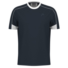 Head Tennis T-shirt Play Tech (Moisture Transfer Microfiber Technology) 2025 navy blue men's
