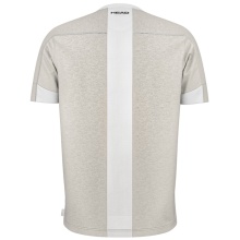 Head Tennis T-shirt Play Tech (Moisture Transfer Microfiber Technology) 2025 grey men's