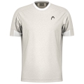 Head Tennis T-shirt Play Tech (Moisture Transfer Microfiber Technology) 2025 grey men's