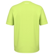 Head Tennis T-shirt Rainbow (mixed fabric, moisture-absorbing) 2025 lime yellow men's