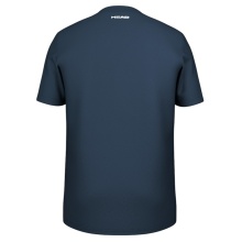 Head Tennis T-shirt Rainbow (mixed fabric, moisture-absorbing) 2025 navy blue men's