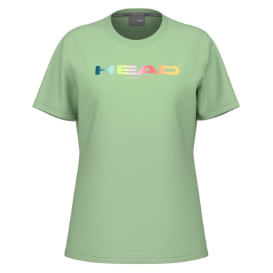 Head Tennis T-shirt Rainbow (mixed fabric) 2025 green ladies