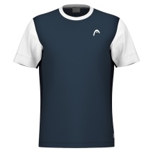 Head Tennis T-shirt Slice (moisture-wicking) 2025 navy blue men's