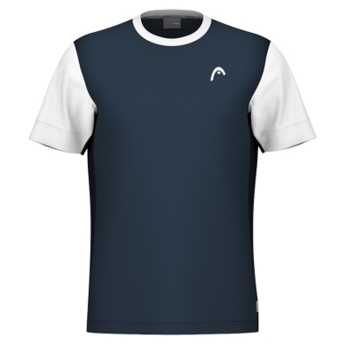 Head Tennis T-shirt Slice (moisture-wicking) 2025 navy blue men's