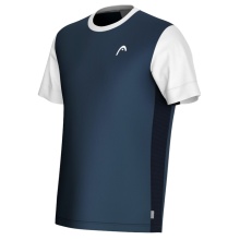 Head Tennis T-shirt Slice (moisture-wicking) 2025 navy blue men's