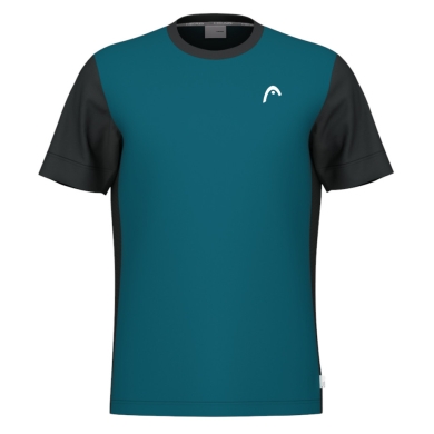 Head Tennis T-shirt Slice (moisture-wicking) 2025 teal blue men's