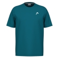 Head Tennis T-shirt Slice II (moisture-wicking) teal blue men's