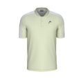 Head Tennis Polo Play Tech (Mesh Inserts, Moisture-Wicking) 2026 Light Green Men's