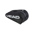 Head Tennis Racket Bag Tour Racquet Bag L (Racket Bag, 2 Main Compartments) 2026 black/white 9-pack