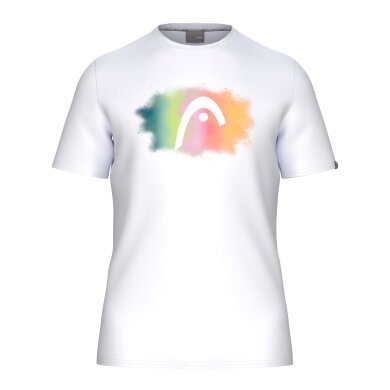 Head Tennis T-shirt Club Carl (mixed fabric, moisture-wicking) 2026 white men's
