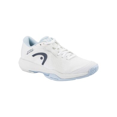 Head Tennis Shoes Sprint Evo 4.0 Allcourt white/light blue ladies