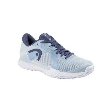 Head Tennis Shoes Sprint Pro 4.0 Clay/Sand Court 2026 Light Blue/Dark Blue Ladies
