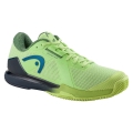 Head Tennis Shoes Sprint Pro 4.0 Clay/Sand Court 2025 Lime/Navy Men's