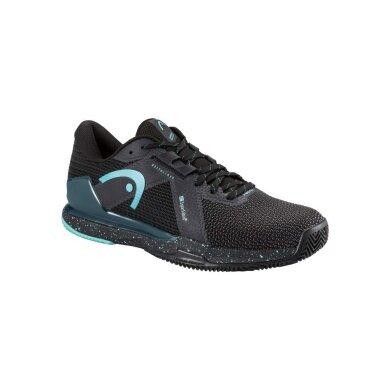 Head Tennis Shoes Sprint Pro 4.0 SF Clay/Sand Court 2026 Black/Teal Men's
