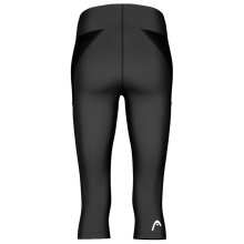 Head Tennis Trousers Tech 3/4 Tights (high waistband) 2025 black ladies