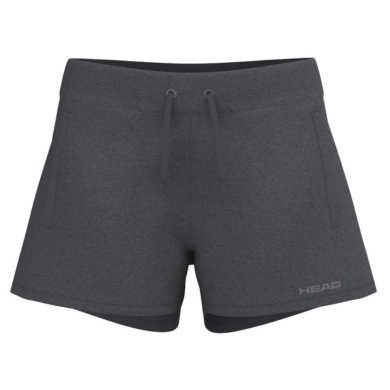 Head Tennis Shorts Club Original (elastic waistband) short grey ladies