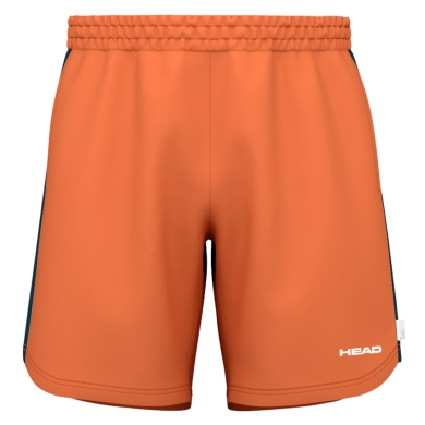 Head Tennis Shorts Power Short (4-Way Stretch, moisture-wicking) 2025 short orange men