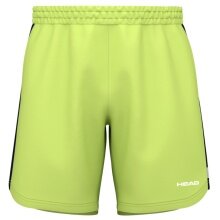 Head Tennis Shorts Power Short (4-Way Stretch, Moisture-Wicking) 2025 Short Lime Yellow Men
