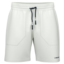 Head Tennis Shorts Power (4-Way Stretch, Mixed Fabric) 2025 Short White Men