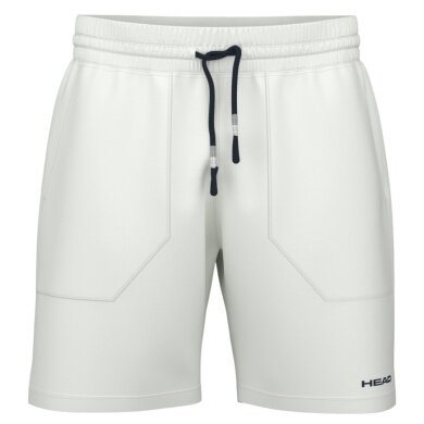 Head Tennis Shorts Power (4-Way Stretch, Mixed Fabric) 2025 Short White Men