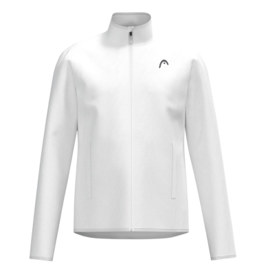 Head Tennis Jacket Club 25 Full Zip (Moisture Transfer Microfiber Technology) 2025 white men's