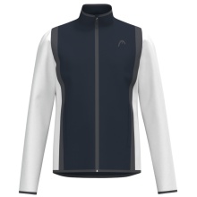 Head Tennis Jacket Club 25 (100% Polyester) 2025 navy blue/white boys
