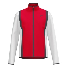 Head Tennis Jacket Club 25 Full Zip (Moisture Transfer Microfiber Technology) 2025 red/white Men's