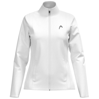 Head Tennis Jacket Club 25 Full Zip (Moisture Transfer Microfiber Technology) 2025 white ladies