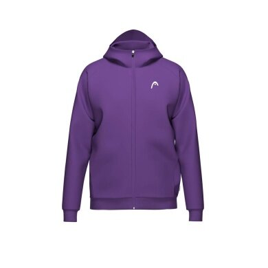 Head Vision Tennis Jacket with Hood (Moisture Transfer Microfiber Technology) purple Men's