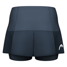 Head Performance Tennis Skort (with integrated inner shorts) navy blue ladies