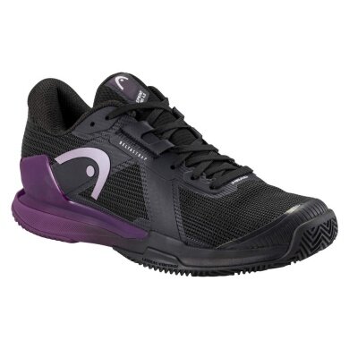 Head Tennis Shoes Sprint Pro 4.0 Clay/Sand Court 2025 Black/Purple Ladies