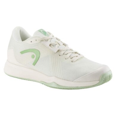 Head Tennis Shoes Sprint Team 4.0 Clay/Sand Court Cream White/Lime Ladies