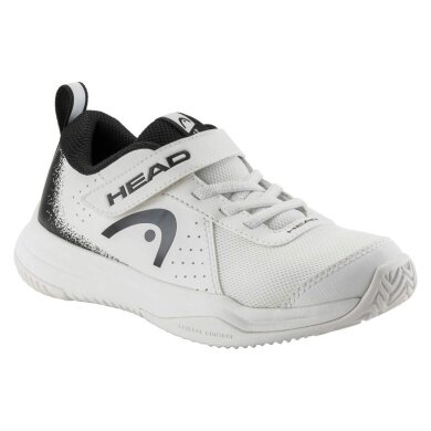 Head Tennis Shoes Sprint Velcro 4.0 (Velcro Fastening, All Court) white/black toddlers