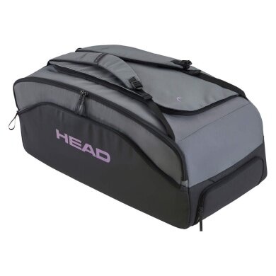 Head Tennis Bag Pro X Duffle Bag L (large main compartment, racket + shoe compartment) 2025 black/dark grey