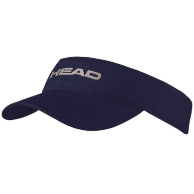 Head Visor Tennis Performance 2025 (Polyester, Velcro) navy blue