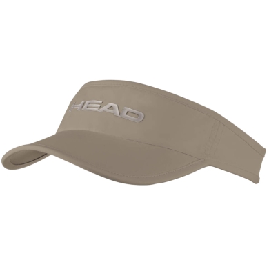 Head Visor Tennis Pro Player (UV Protection, Velcro Fastening) 2025 brown